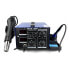 Soldering station 2in1 hotair and soldering iron WEP 852D+ with fan