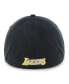 Фото #2 товара Men's Black Los Angeles Lakers Classic Franchise Flex Hat