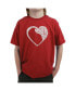 Dog Heart - Boy's Child Word Art T-Shirt