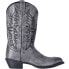 Фото #1 товара Laredo Harding Waxed Leather Round Toe Cowboy Mens Grey Casual Boots 68457