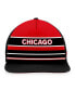 ფოტო #4 პროდუქტის Men's Red, Black Chicago Blackhawks Special Edition 2.0 Trucker Snapback Adjustable Hat