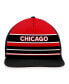 Men's Red, Black Chicago Blackhawks Special Edition 2.0 Trucker Snapback Adjustable Hat