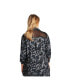 ფოტო #2 პროდუქტის Plus Size Woven Chiffon Camo Shirt Dress