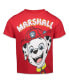 Little Boys Chase Marshall Rubble Rocky 4 Pack T-Shirts Multicolor