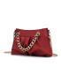 Фото #2 товара Marvila Minimalist Chain Ruched Shoulder Bag by Mia K