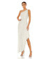 ფოტო #1 პროდუქტის Women's One Shoulder Asymmetrical Hem Dress