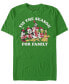 ფოტო #1 პროდუქტის Men's Family Season Short Sleeve T-Shirt