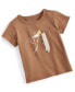 Фото #1 товара Baby Girls Short-Sleeve Horse Fringe Graphic T-Shirt, Created for Macy's