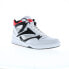 Фото #2 товара Reebok Royal BB4590 Mens White Leather Lifestyle Sneakers Shoes 12