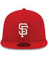 Men's Red San Francisco Giants Logo White 59FIFTY Fitted Hat