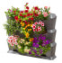 Фото #1 товара Gardena NatureUp! - Box planter - Wall-mounted - Plastic - Grey - Rectangle - Outdoor
