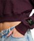 ფოტო #4 პროდუქტის Women's Classic Play Loud Cropped Cotton Hoodie