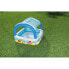 BESTWAY With Awning 147x147x122 cm Square Inflatable Play Pool