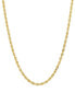 Фото #1 товара Glitter Rope Link 26" Chain Necklace in 14k Gold, Created for Macy's