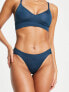 Sloggi Body Adapt seamless high leg brief in teal