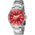 Invicta 42224 Women's NHL Detroit Red Wings Red Dial Steel Watch