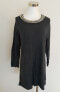 Фото #2 товара August Silk Women's Embellished Tunic Pullover Sweater Dark Gray L