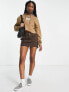 Vans Varsity oversized fleece in brown Exclusive at ASOS XL - фото #7