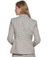 ფოტო #2 პროდუქტის Women's Plaid One-Button Blazer