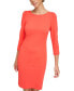 Фото #6 товара Women's 3/4-Sleeve Sheath Dress