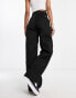 Фото #2 товара Dickies grove hill wide leg trousers in black