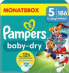 Фото #6 товара Windeln Baby Dry Gr.5 (11-16 kg) Limited Edition Paw Patrol, Monatsbox, 186 St