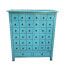 Chest of drawers DKD Home Decor Blue Elm wood Oriental Lacquered 102 x 42 x 120 cm