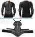 Фото #20 товара Body Protection Motorcycle Jacket Guard, Motorcycle Motorcross Armour, Racing Clothing, Protection Gear