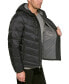 Фото #3 товара Men's Chevron Quilted Hooded Puffer Jacket, Created for Macy's