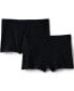 Фото #3 товара Plus Size Comfort Knit Mid Rise Boyshort Underwear - 2 Pack