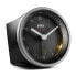 Braun BC07SB-DCF - Quartz alarm clock - Round - Black - Silver - Analog - Battery - AA