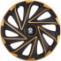 Фото #1 товара Sparco Varese Wheel Trims - 16 Inch - Gold/Black - Set of 4