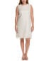 Фото #1 товара S Max Mara Canada Linen-Blend Shift Dress Women's White 12