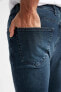 Super Skinny Ekstra Dar Kalıp Normal Bel Ekstra Dar Paça Jean Pantolon Z6298az23sp