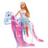 Фото #1 товара Simba - Steffi Love Princess and Horse - Model Doll 29cm - Kleid + Tiara - Friseurzubehr inklusive