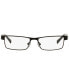 AX1009 Men's Rectangle Eyeglasses