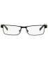 ფოტო #3 პროდუქტის AX1009 Men's Rectangle Eyeglasses