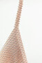 Фото #11 товара Платье из сетчатой ткани со стразами ZARA