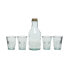 Set of glasses Crystal Transparent