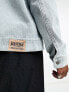 Фото #4 товара Guess Originals herringbone denim jacket in vintage wash