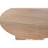 Dining Table Home ESPRIT Natural Mindi wood 150 x 150 x 75 cm
