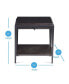 Фото #4 товара Steve Silver Waco 22" Square Mixed Media End Table
