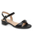 ფოტო #1 პროდუქტის Women's Ginova Round Toe Block Heel Dress Sandals