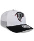 Фото #4 товара Men's White/Black Atlanta Falcons 2024 NFL Training Camp 9SEVENTY Trucker Hat
