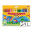 Фото #1 товара BIC Plastidecor Wax Crayon Pencils Box 24 Units