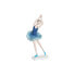Фото #1 товара Декоративная фигура DKD Home Decor Синий романтик Балерина 11 x 6 x 23 cm