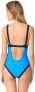 Milly Cabana 260868 Women's Contrast Trim One Piece Swimsuit Size S