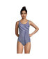 Фото #2 товара Women's Chlorine Resistant Soft Cup Tugless Sporty One Piece Swimsuit