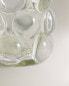 Glass sphere candleholder