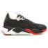 Фото #2 товара Puma RsX Road Lace Up Mens Black Sneakers Casual Shoes 38688501